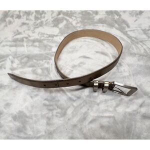Sandy Duftler Designs Snake Grain Leather Belt Womens Size Small